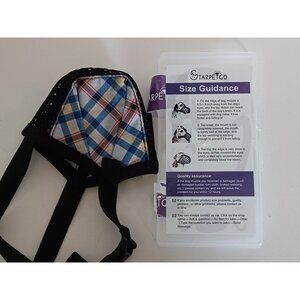 Starpetgo Soft Dog Muzzle Anti Biting Chewing Licking Size M